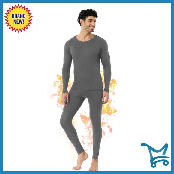 Other - Men's Merino Wool Thermal Base Layer Set - Heavyweight & Midweight